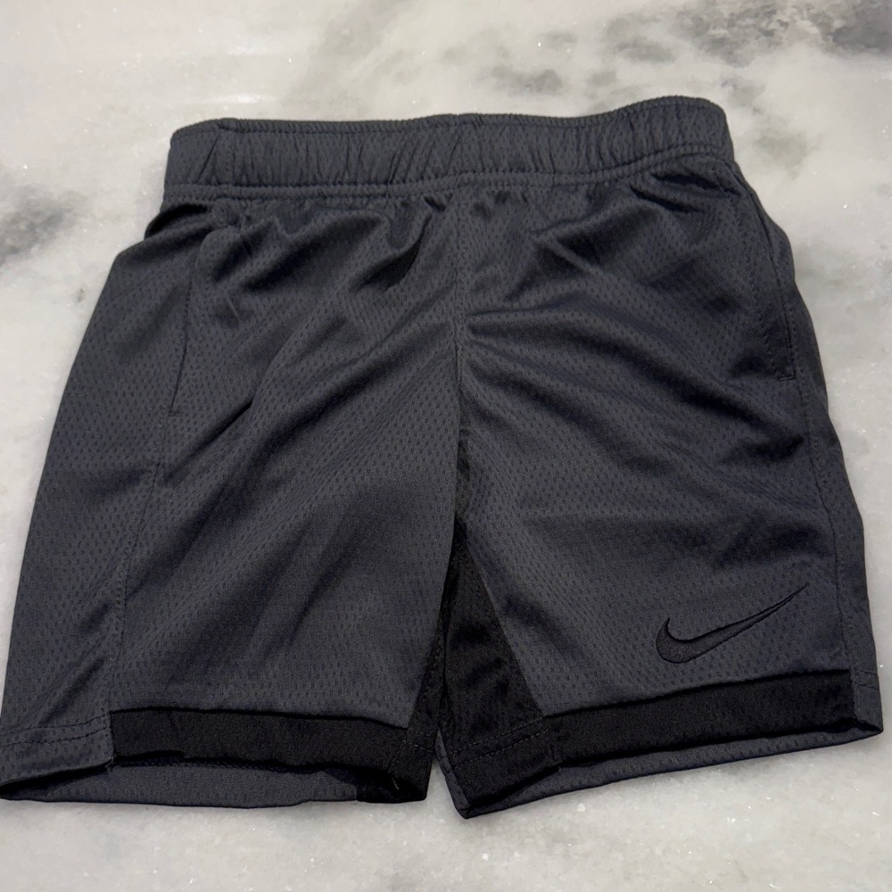 Nike Kids Charcoal Mesh Shorts